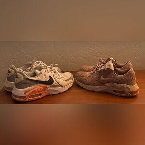2 Pairs of Nike Air Max Excee Shoes